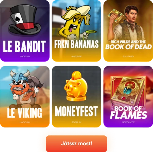 Instant casino nepszeru jatekok